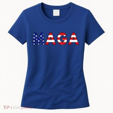 Maga American Flag Women's T-Shirt