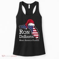Make America Florida Ron DeSanta DeSantis Election Christmas Women's Tank Top thumb 0