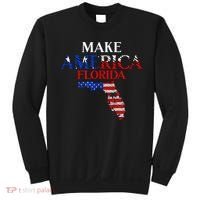 Make America Florida Funny Patriotic Freedom USA Sweatshirt thumb 0