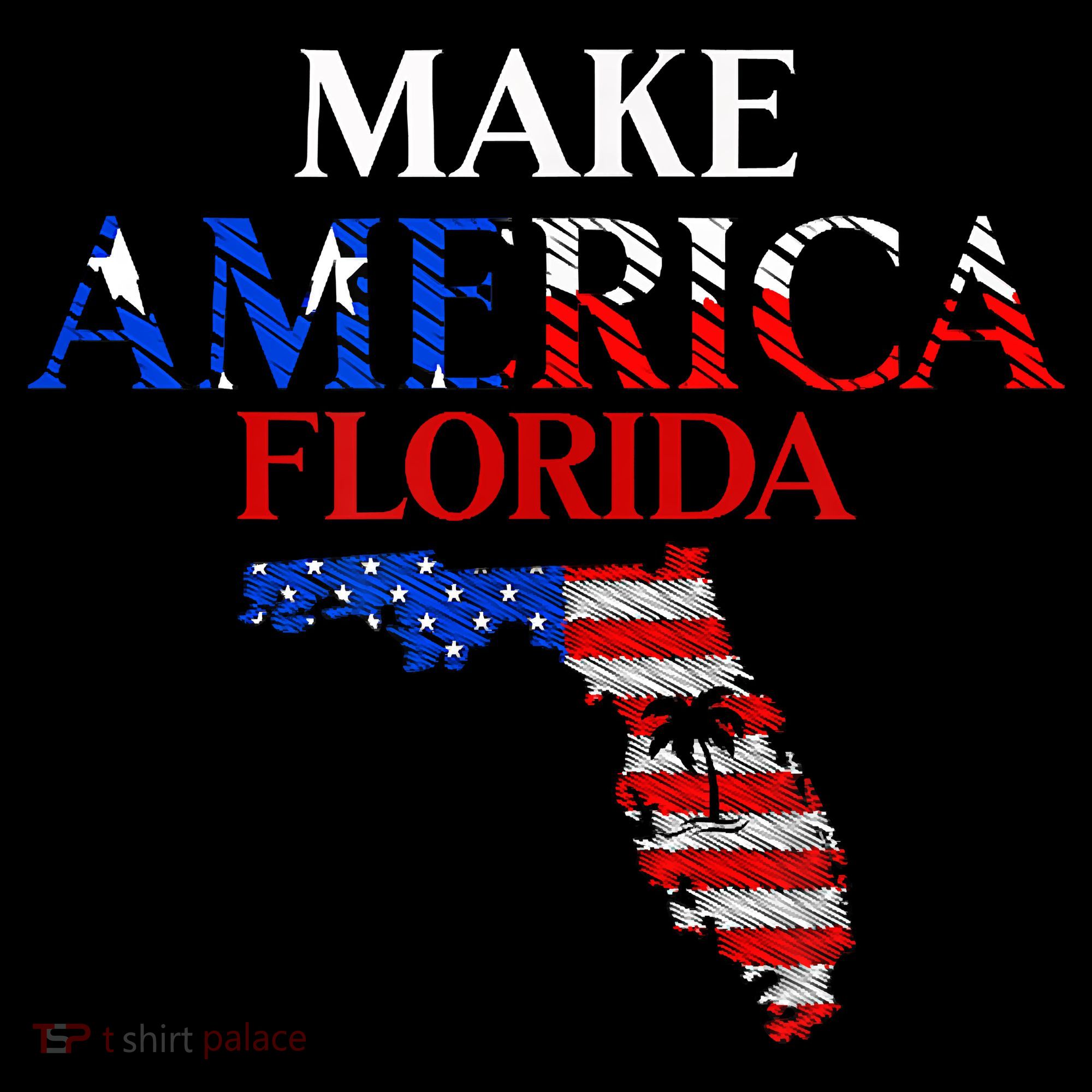 Make America Florida Funny Patriotic Freedom USA Coffee Mug