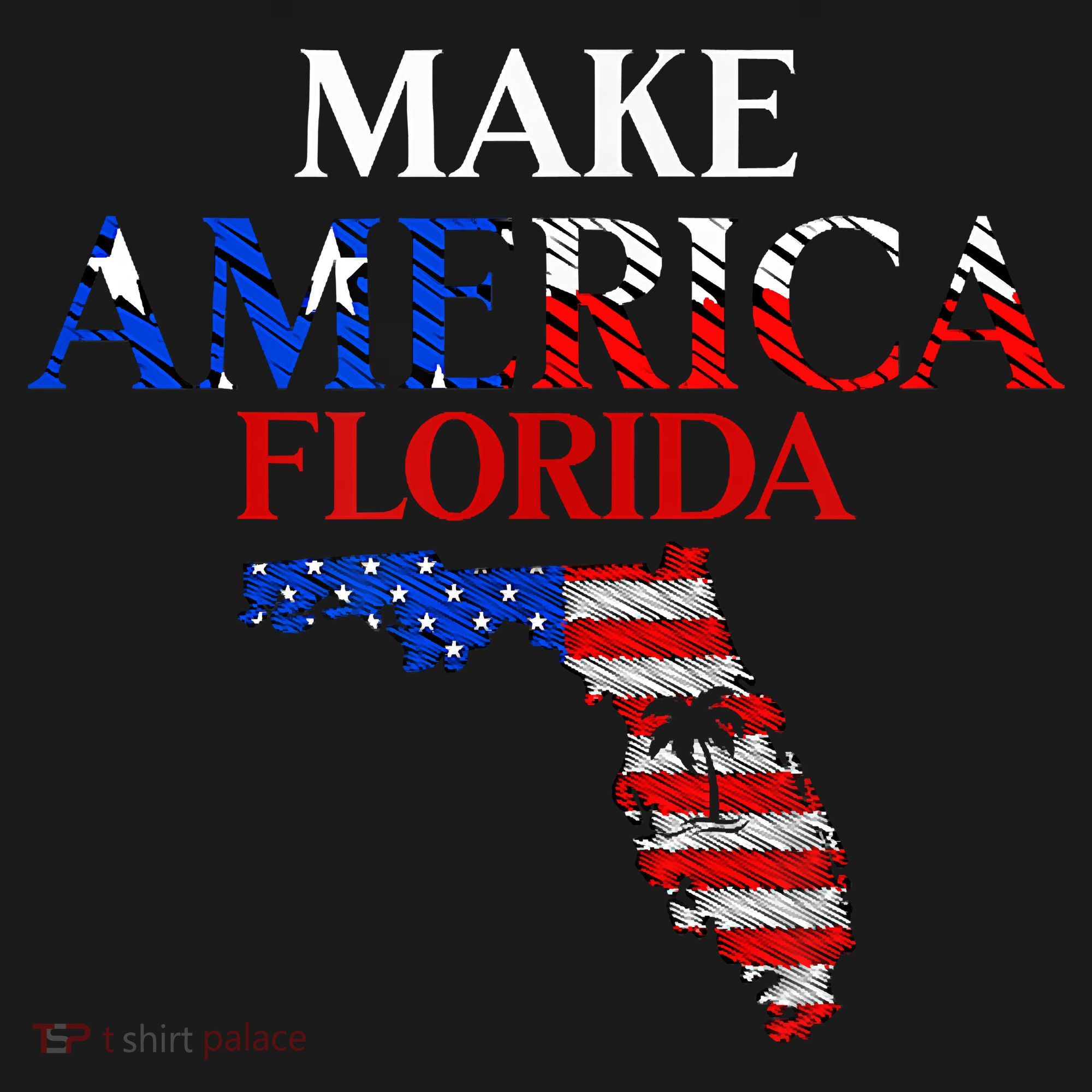 Make America Florida Funny Patriotic Freedom USA Mousepad