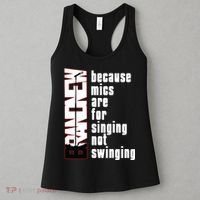 Mics Are For Singing Not Swinging Women's Tank Top thumb 3