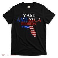 Make America Florida Funny Patriotic Freedom USA T-Shirt thumb 0