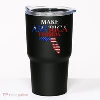 Make America Florida Funny Patriotic Freedom USA Tumbler thumb 0