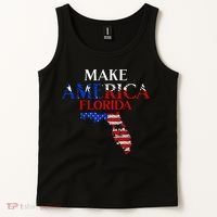 Make America Florida Funny Patriotic Freedom USA Tank Top thumb 2