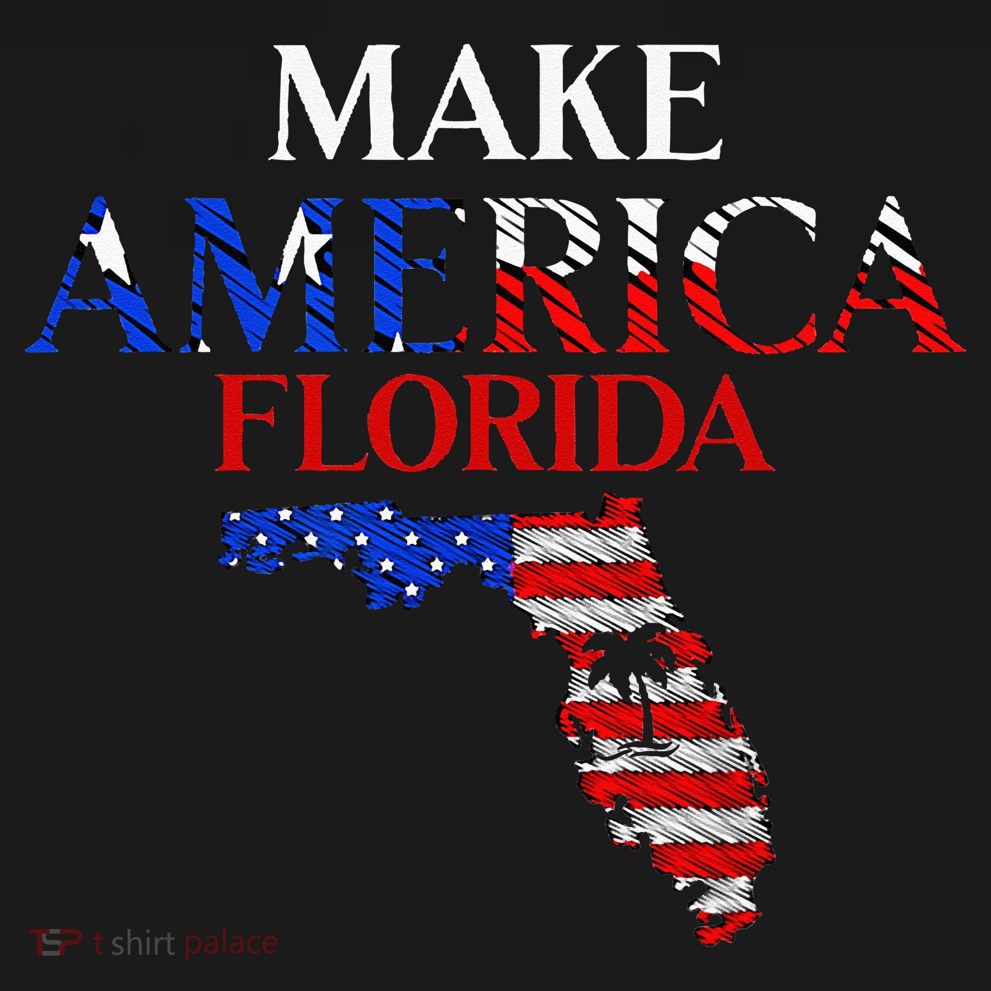 Make America Florida Funny Patriotic Freedom USA Visor