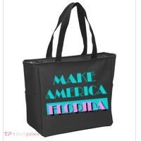 Ron Desantis 2024 Make America Florida Tote Bag thumb 2