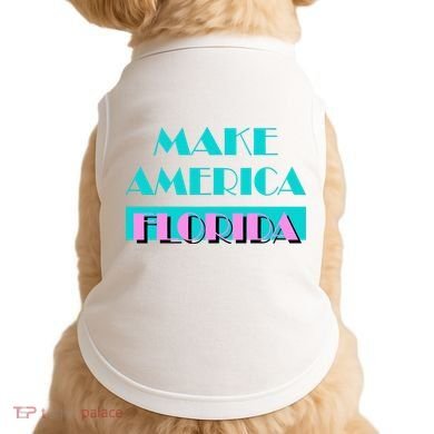 Ron Desantis 2024 Make America Florida Doggie Tank