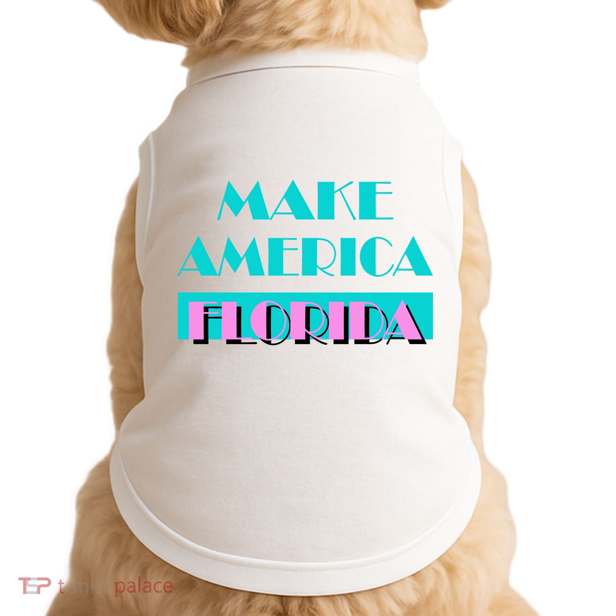 Ron Desantis 2024 Make America Florida Doggie Tank