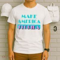 Ron Desantis 2024 Make America Florida T-Shirt thumb 6