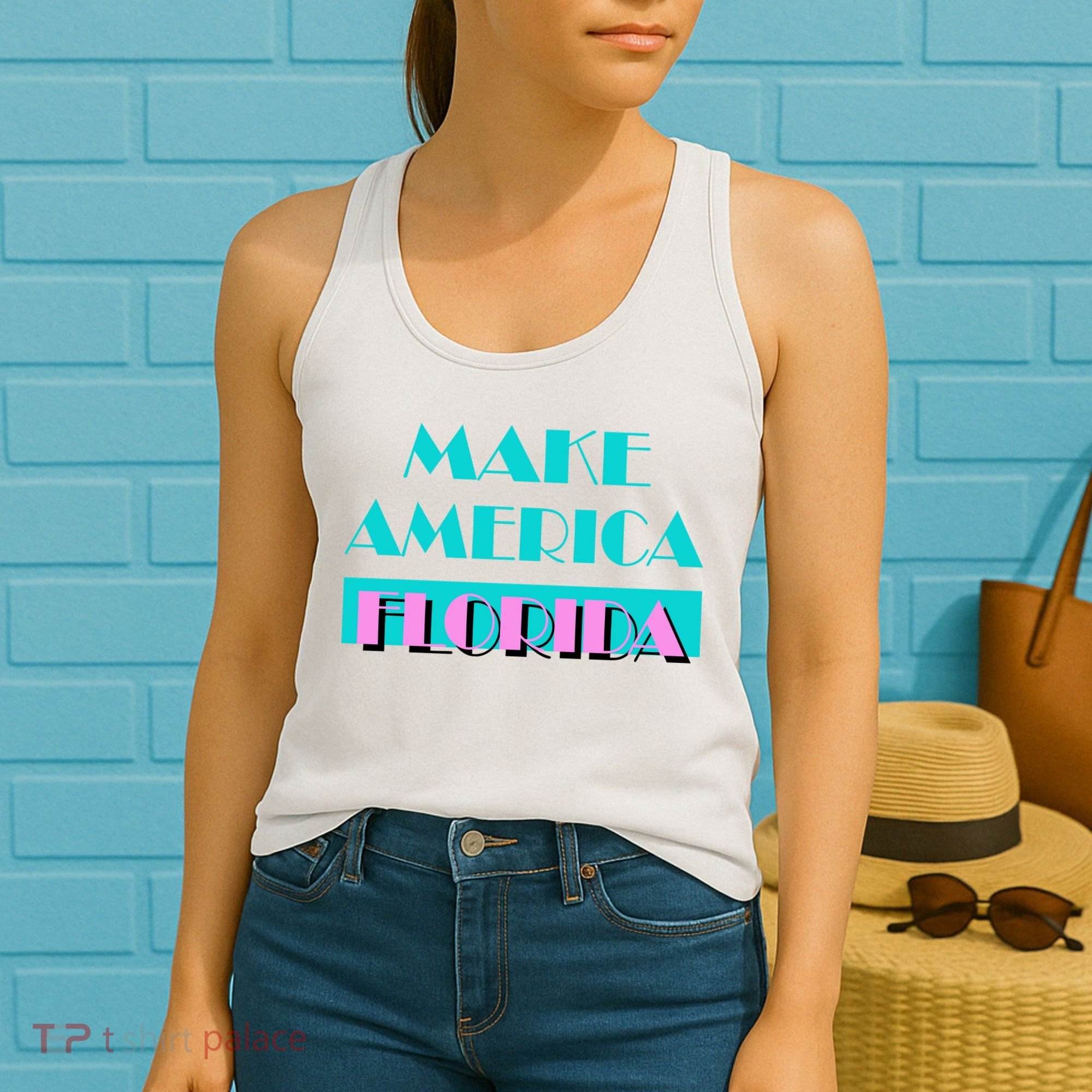 Ron Desantis 2024 Make America Florida Women's Tank Top