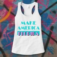 Ron Desantis 2024 Make America Florida Women's Tank Top thumb 3