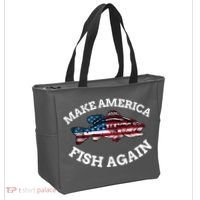 Make America Fish Again Fisherman USA Tote Bag thumb 2