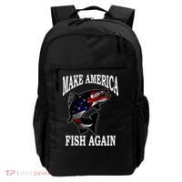 Make America Fish Again USA Fishing Gift Backpack thumb 0