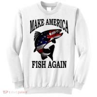 Make America Fish Again USA Fishing Gift Sweatshirt thumb 0