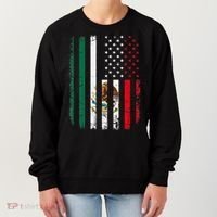 Mexican American Flag Mexican Roots Mexico America Women's Sweatshirt thumb 0
