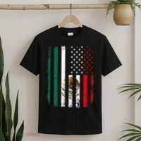 Mexican American Flag Mexican Roots Mexico America T-Shirt thumb 2