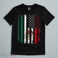 Mexican American Flag Mexican Roots Mexico America T-Shirt thumb 5