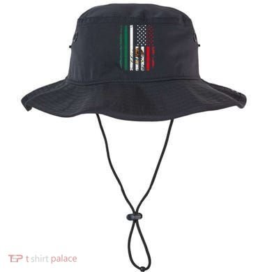 Mexican American Flag Mexican Roots Mexico America Bucket Hat