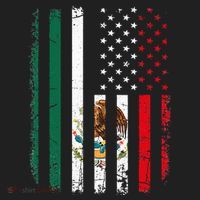Mexican American Flag Mexican Roots Mexico America Beanie thumb 2