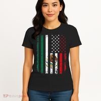 Mexican American Flag Mexican Roots Mexico America Women's T-Shirt thumb 4