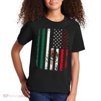Mexican American Flag Mexican Roots Mexico America Kids T-Shirt thumb 2