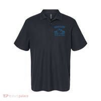 Mountains Aren't Funny They're Hill Areas Funny Hiking Pun Polo thumb 0