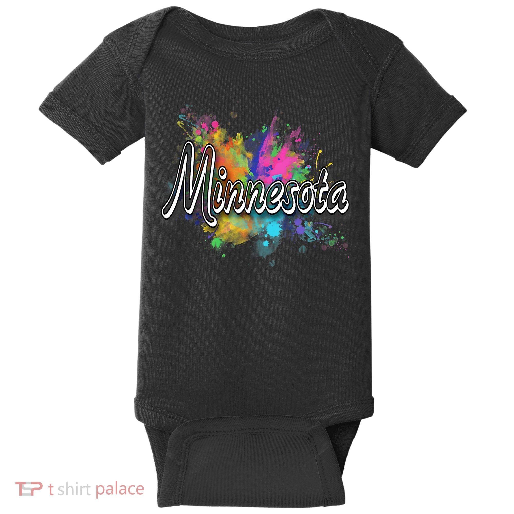 Minnesota Apparel For Men Women Baby Bodysuit