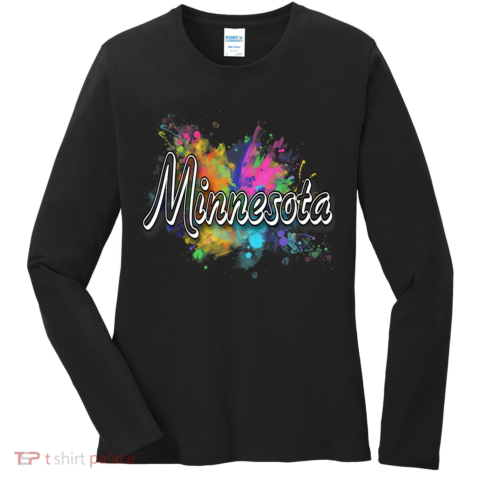 Minnesota Apparel For Men Women Women's Long Sleeve Shirt