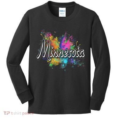 Minnesota Apparel For Men Women Kids Long Sleeve Shirt