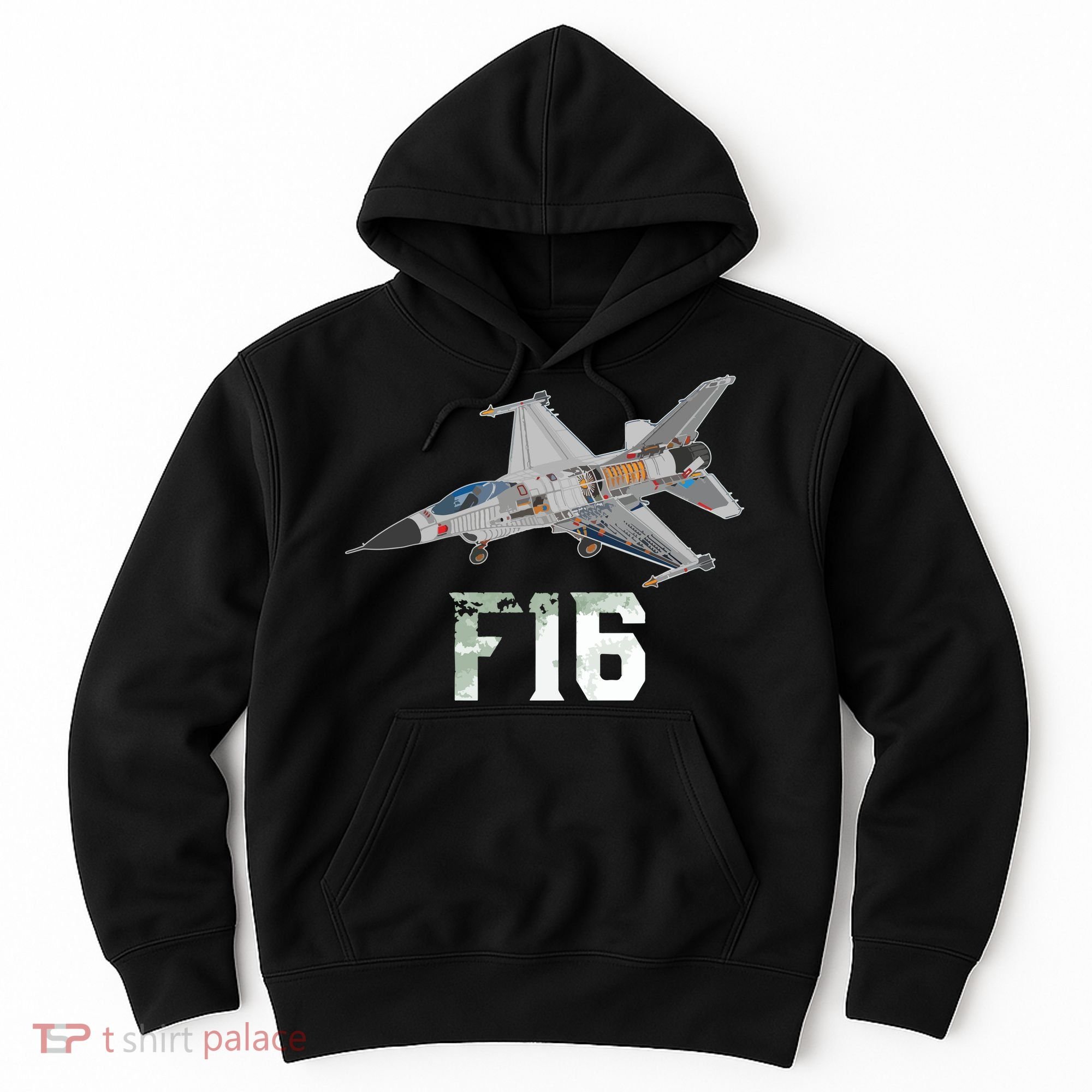 Military Aircraft F16 Falcon Pilot Gifts Hoodie