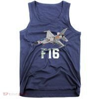 Military Aircraft F16 Falcon Pilot Gifts Tank Top thumb 0
