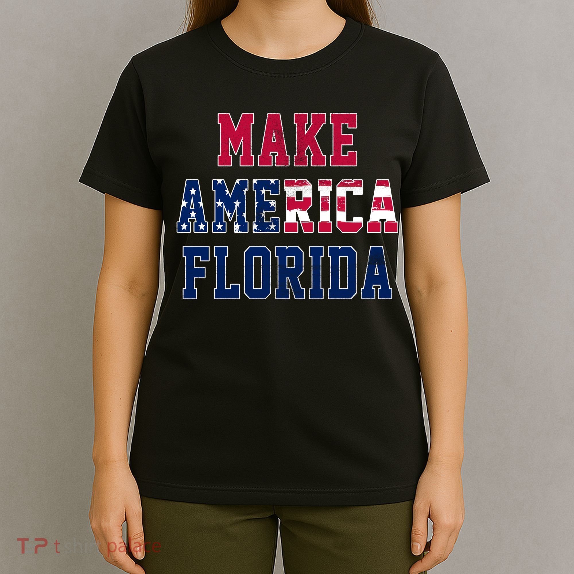 Make America Florida, Desantis 2024 Election Funny Sarcastic T-Shirt