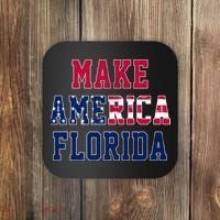 Make America Florida, Desantis 2024 Election Funny Sarcastic Coaster thumb 0