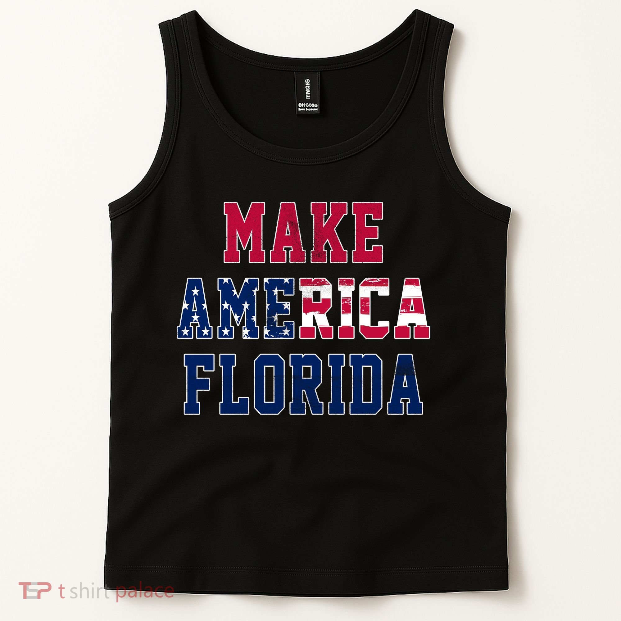 Make America Florida, Desantis 2024 Election Funny Sarcastic Tank Top