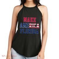 Make America Florida, Desantis 2024 Election Funny Sarcastic Women's Perfect Tri Rocker Tank thumb 2