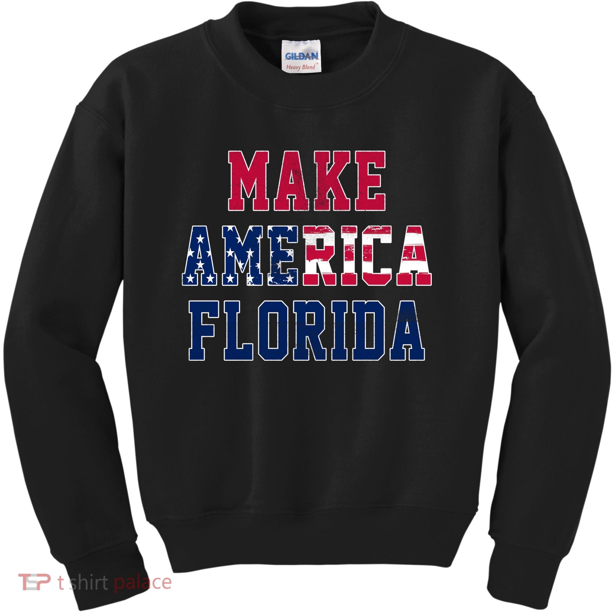Make America Florida, Desantis 2024 Election Funny Sarcastic Kids Sweatshirt