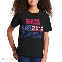 Make America Florida, Desantis 2024 Election Funny Sarcastic Kids T-Shirt thumb 2