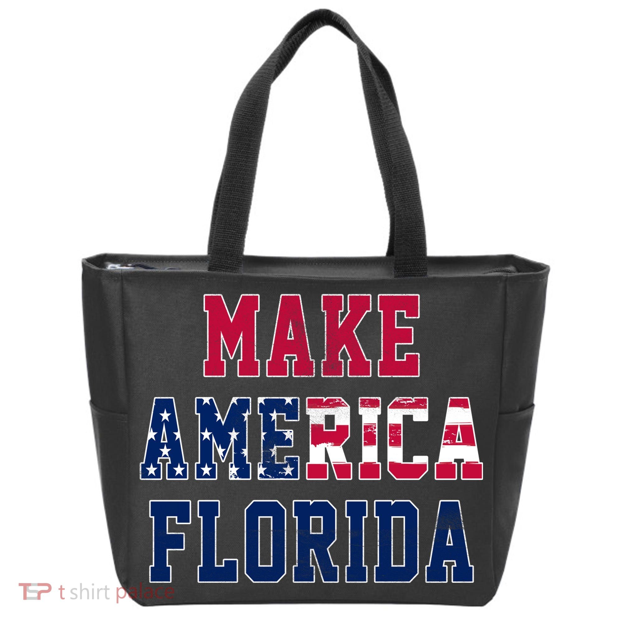 Make America Florida, Desantis 2024 Election Funny Sarcastic Tote Bag