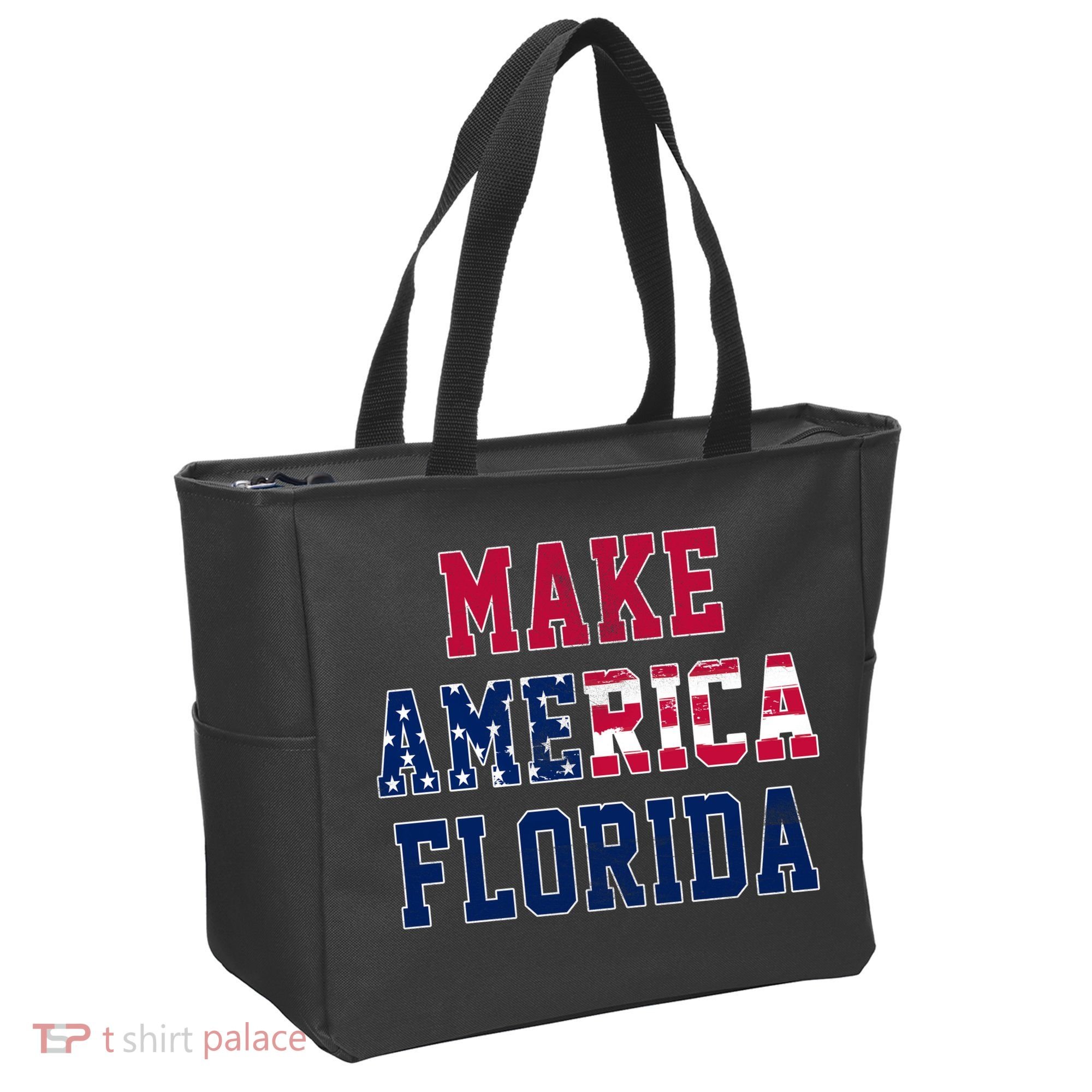 Make America Florida, Desantis 2024 Election Funny Sarcastic Tote Bag