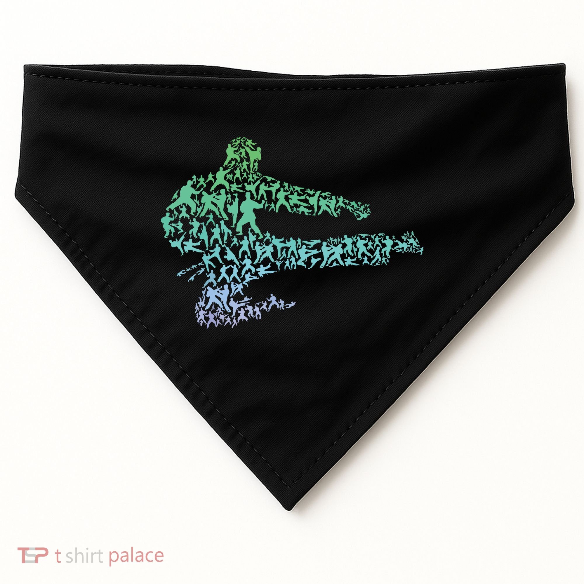 Martial Arts For Karate Fighter Boy Karate USA-Made Doggie Bandana