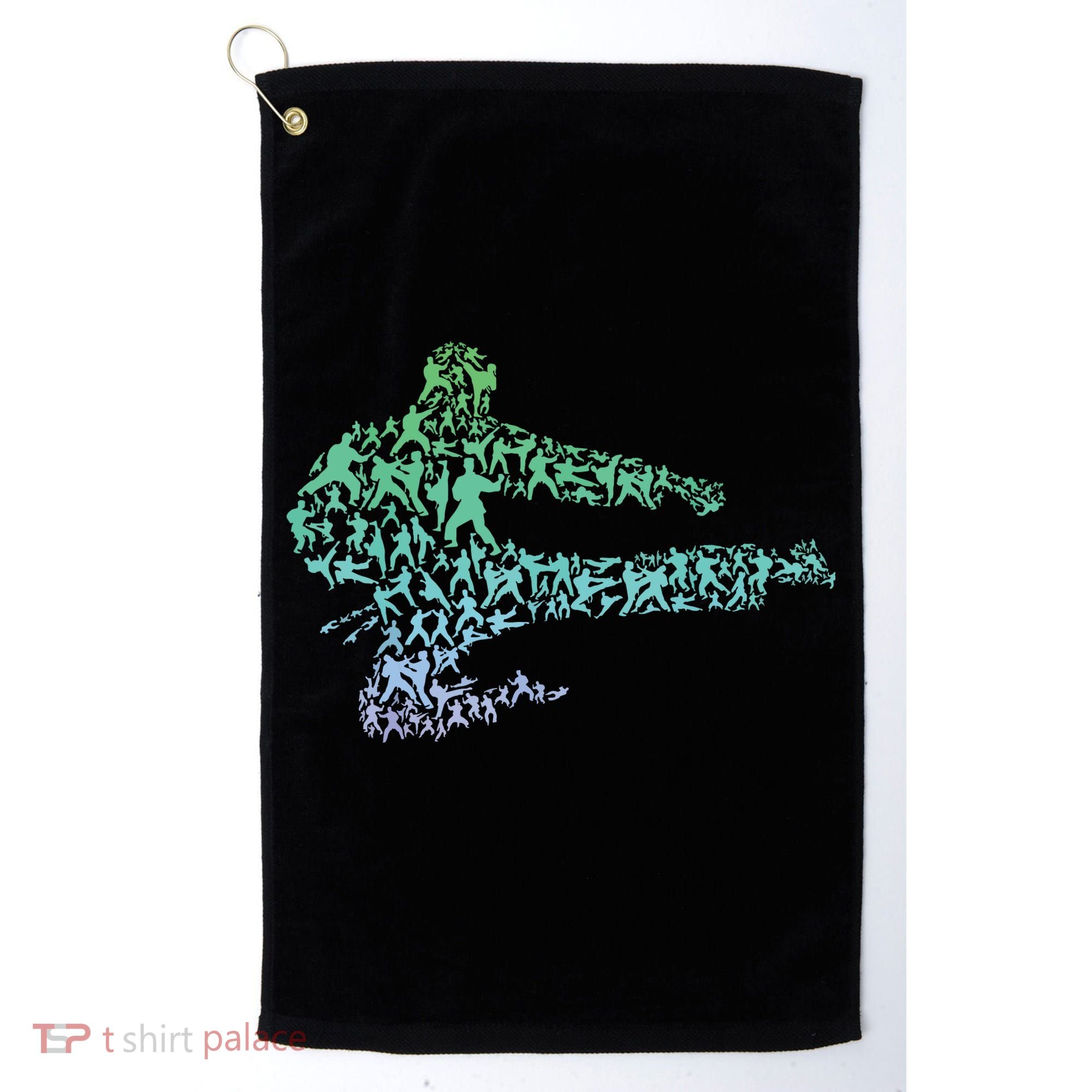 Martial Arts For Karate Fighter Boy Karate Golf Towel