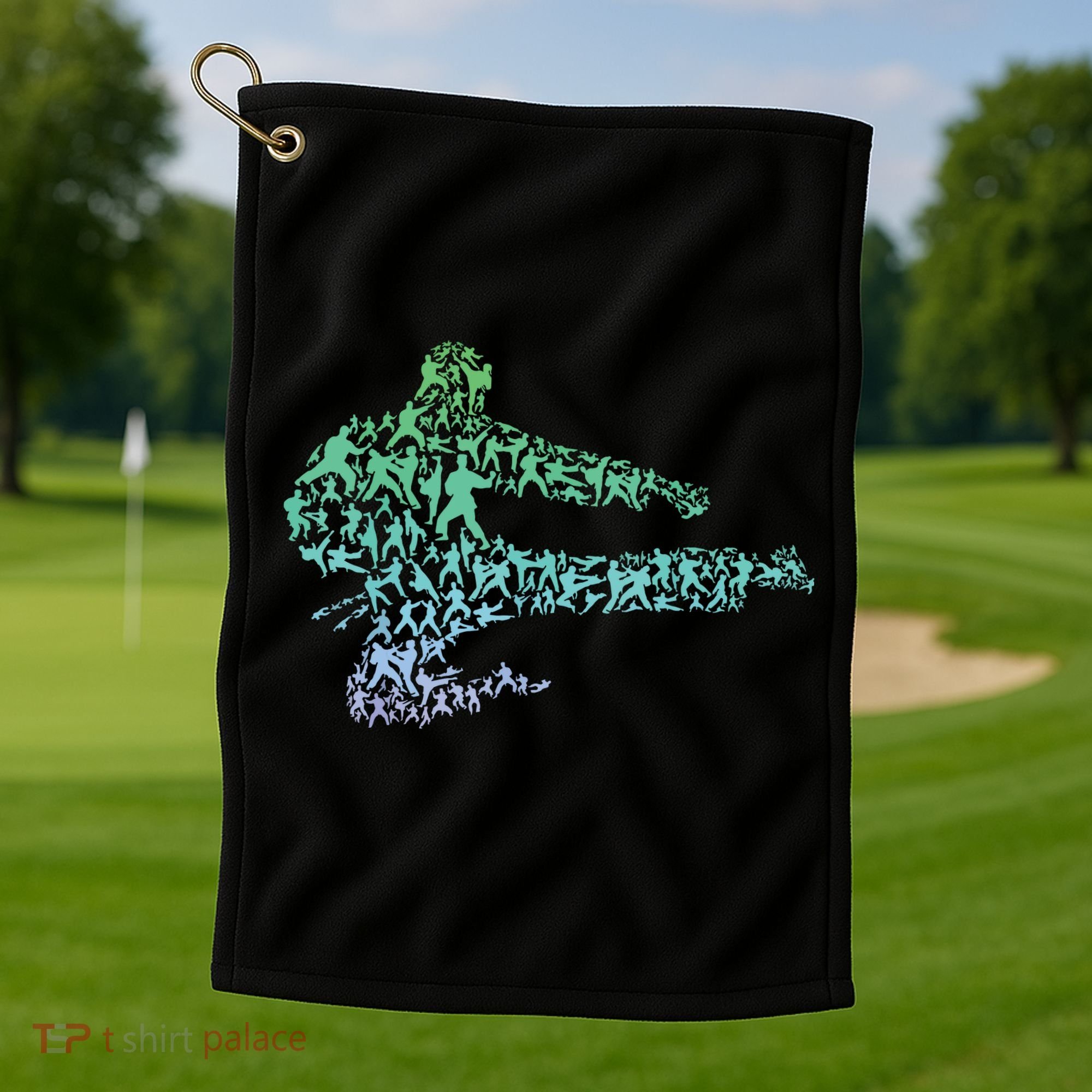 Martial Arts For Karate Fighter Boy Karate Golf Towel