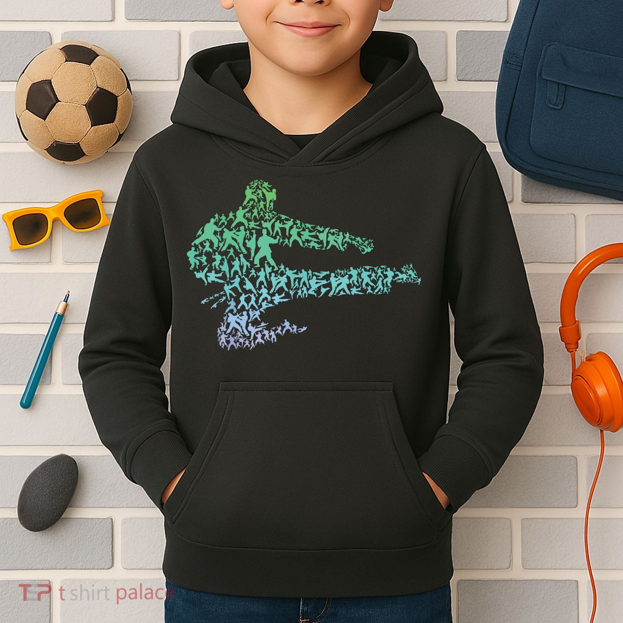 Martial Arts For Karate Fighter Boy Karate Kids Hoodie