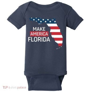 Make America Florida Baby Bodysuit