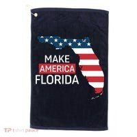Make America Florida Golf Towel thumb 0