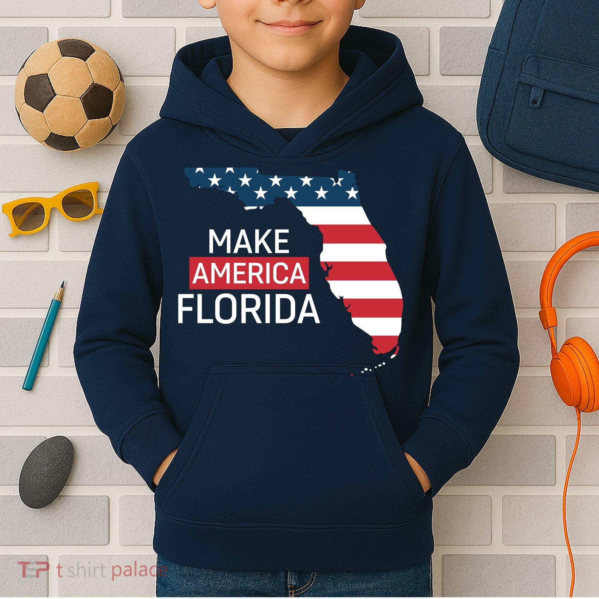Make America Florida Kids Hoodie