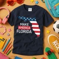 Make America Florida Kids T-Shirt thumb 3
