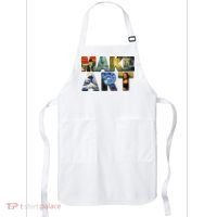 MAKE ART Funny Artist Artistic Humor Famous Paintings Apron thumb 0