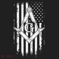 Masonic American Flag Square And Compass Freemason Hat thumb 2